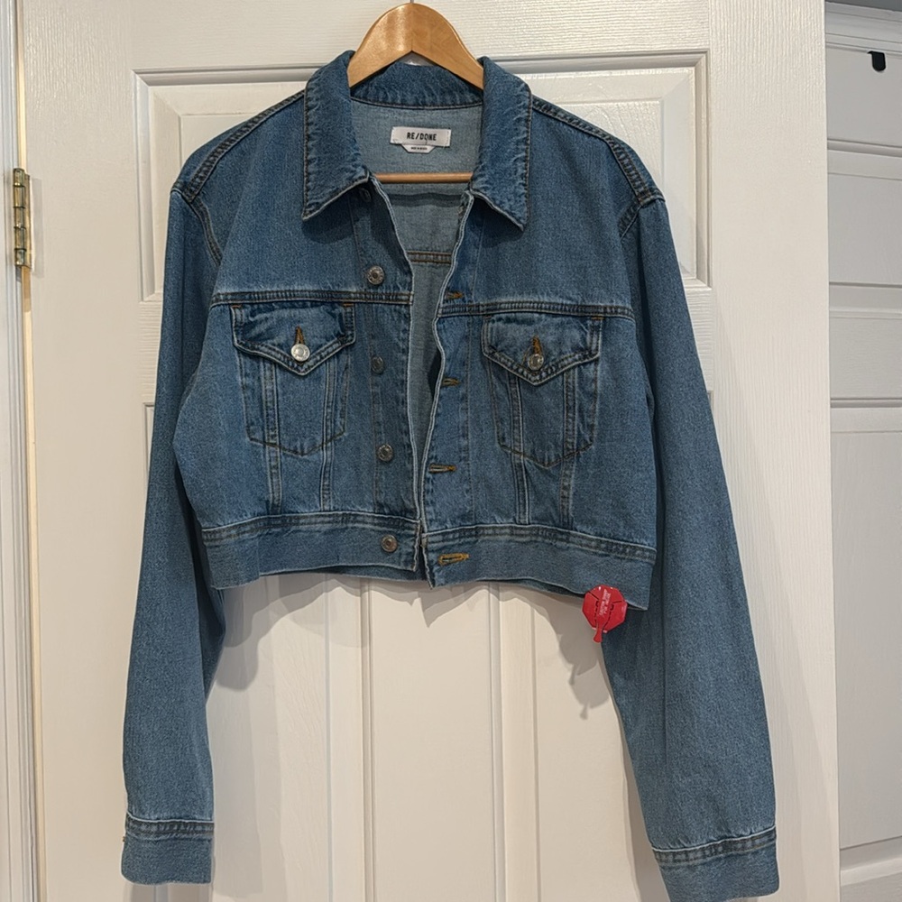 Re/Done Light Blue Denim Jacket
